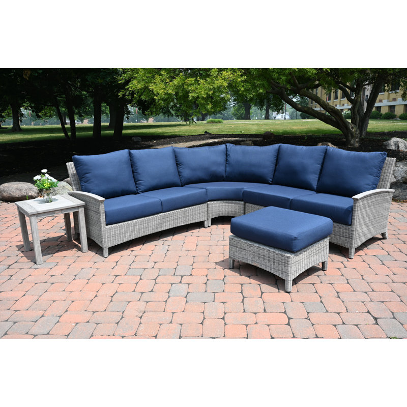 Bella Outdoor 5 - Piece Teak Conversation Set, Natural
