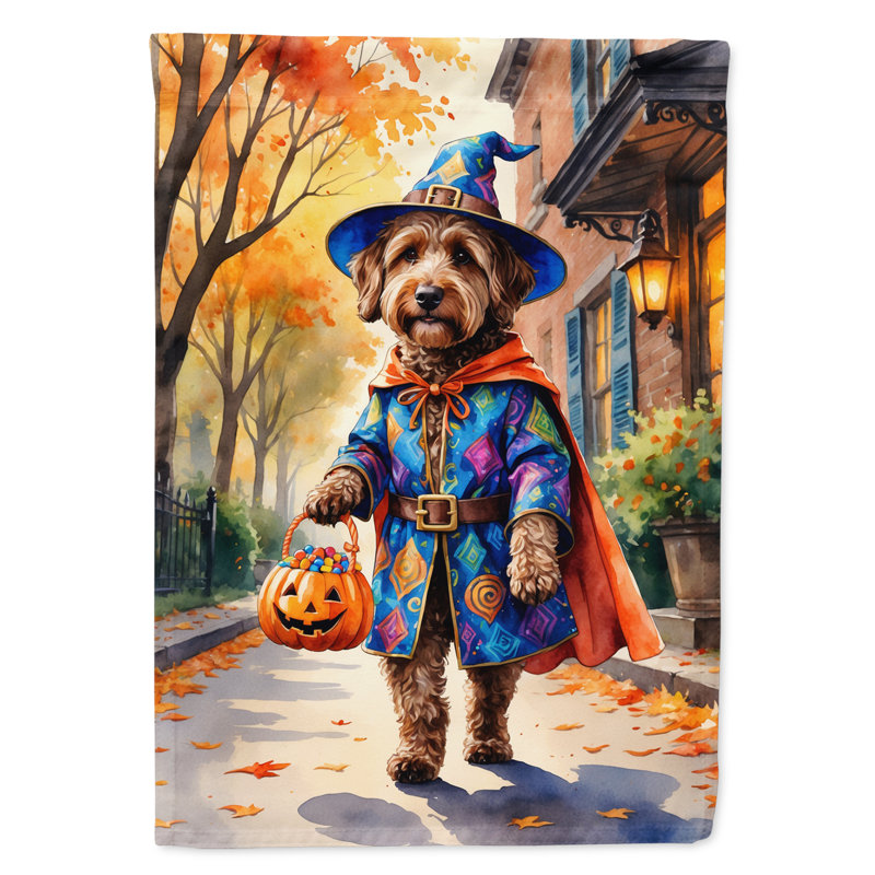 Drapeau du jardin Mastiff, Chocolat Labradoodle
