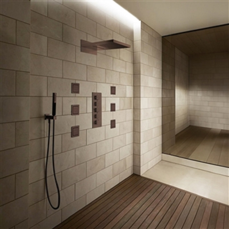 Warsaw Waterfall Rainfall LED Shower Faucet