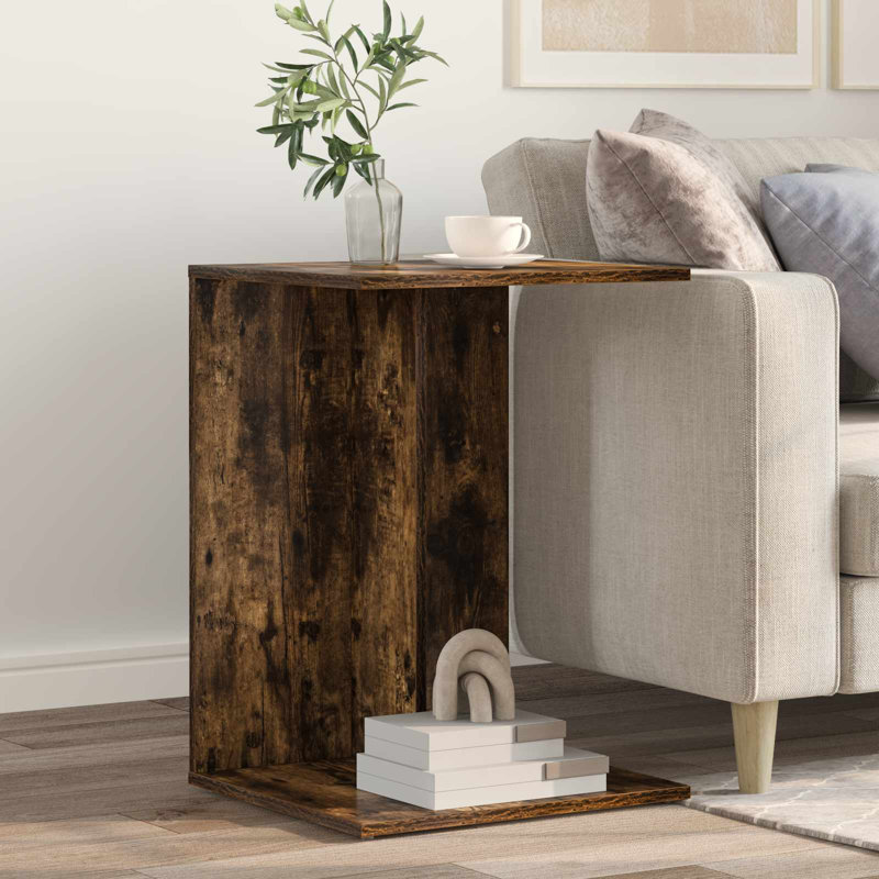 End Table, Smoked Oak