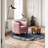 Torrence Upholstered Barrel Chair with Ottoman-921260271-921260268