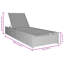 Sun Lounger Reclining Poly Rattan Outdoor Chair Garden Recliner Patio-1880161542