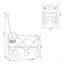 Chariot pliable pliable Minimeetall