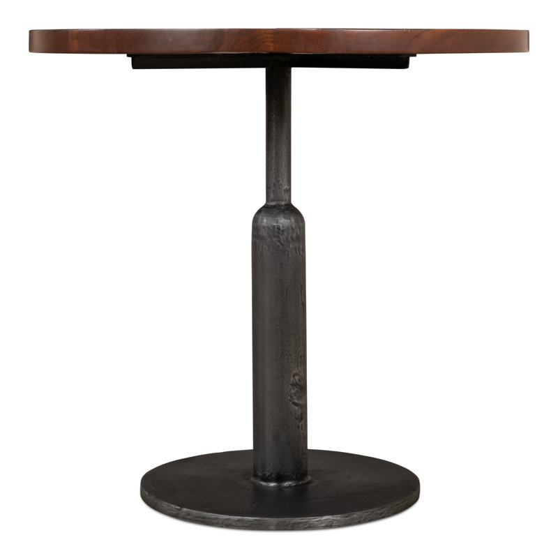 Bungaroo Round Walnut Wood Dining Table