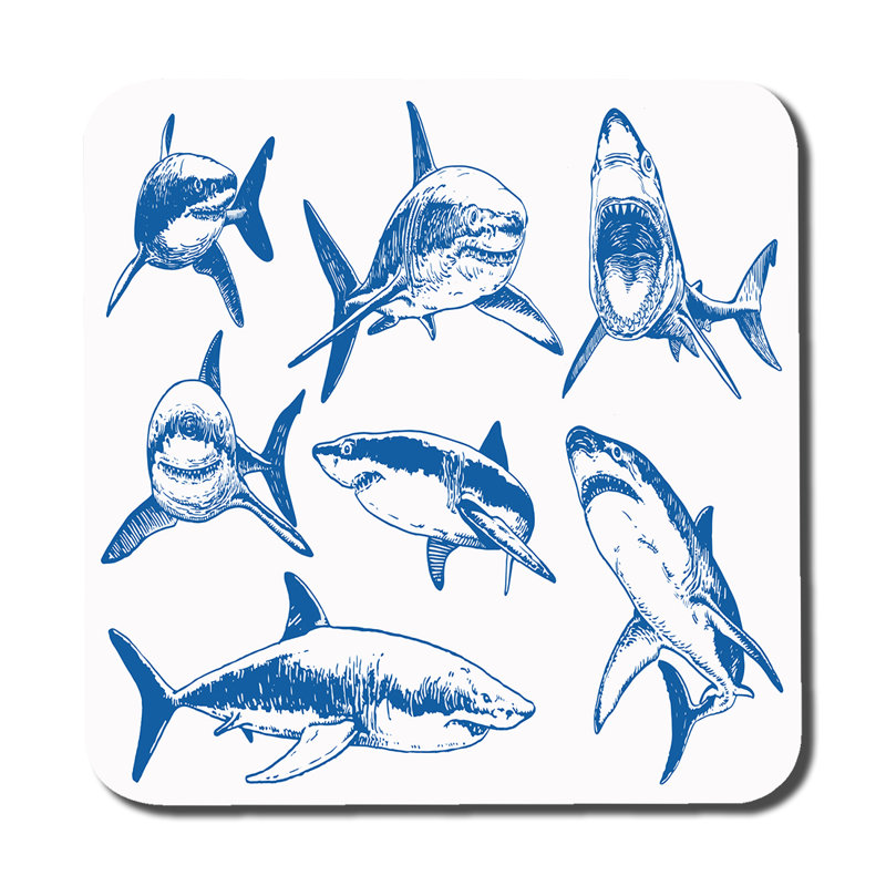 Square 6 Piece Coaster Set