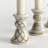 Champagne Chine Ceramic Chinoiserie Mini Taper Holders, Set of 4-1824590835