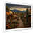 White Picture Framed