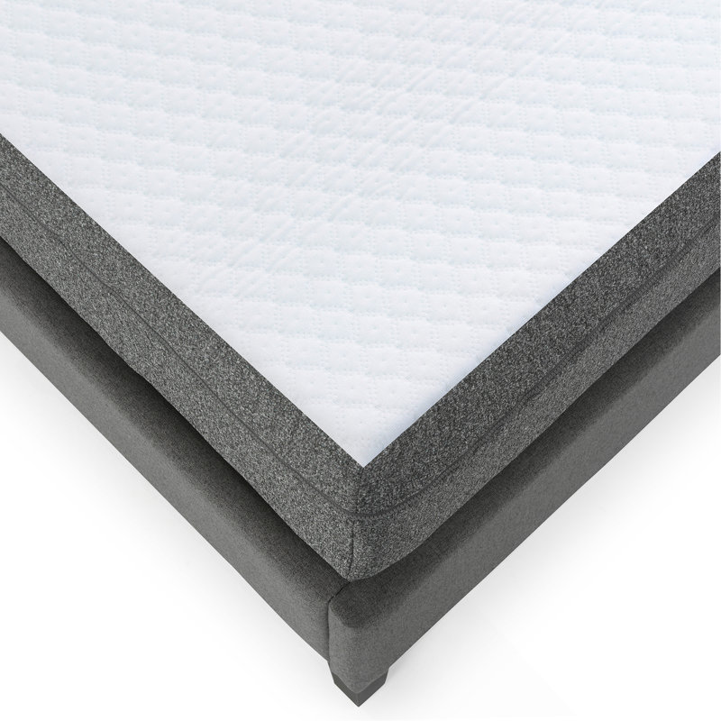 8" Daisy Firm Memory Foam Mattress With Edge Support And Air Grid Twin Long, Twin