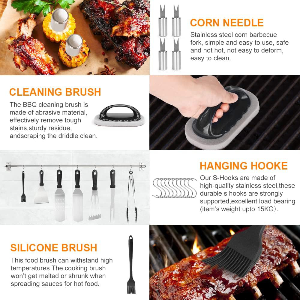 YardStash Dishwasher Safe Grilling Tool Set Wayfair