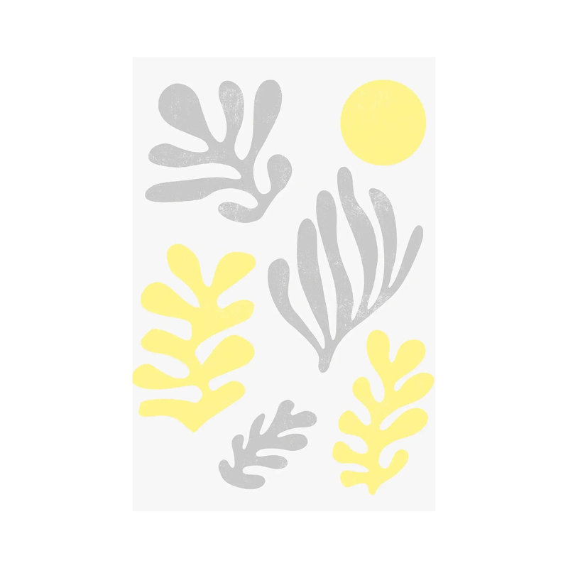 Matisse Leaves Illuminating Yellow Ultimate - Wrapped Canvas Art Prints - Wrapped Canvas Gallery-Wrapped Canvas Giclée
