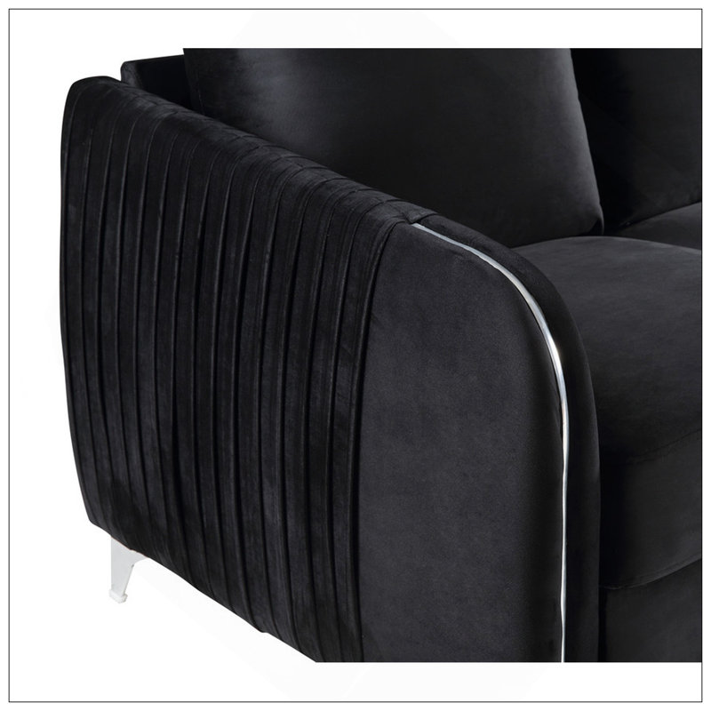Causeuse moderne chic 54 po Hathaway