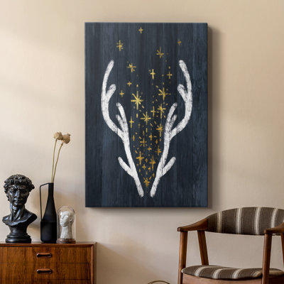Antlers & Magic -Custom Wrapped Gallery Cavas
