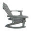 Chaise Adirondack inclinable en bois