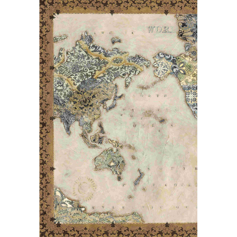 Carte royale I, H 36 po x l 24 po x P 1,25 po