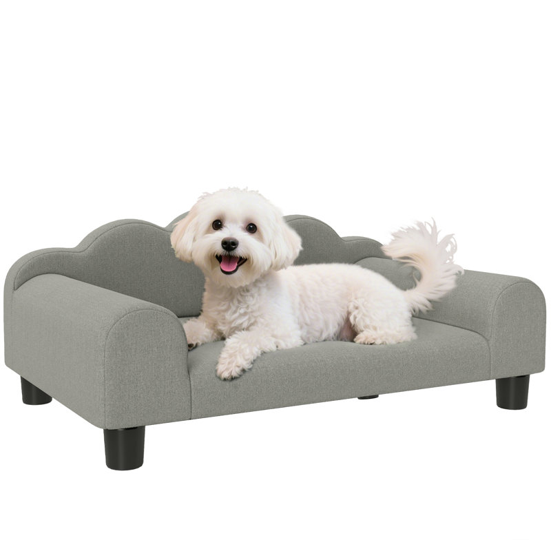 Terry-Style Pet Bed, Grey