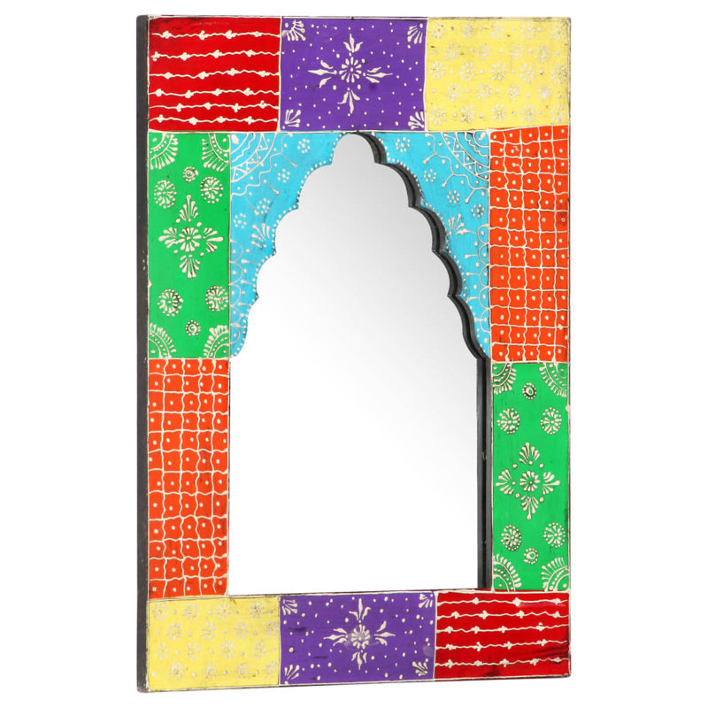 Daphne Wood Flat Wall Mirror