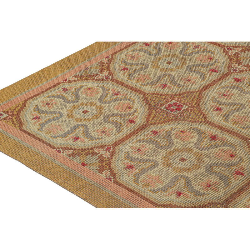 One-of-a-Kind 6'9" x 7'11" Hand Knotted Area Rug