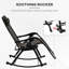 Chaise berçante en acier Sweyn-183734866