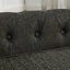 Lit rectangulaire surélevé durable pour petits et moyens chiens - Canapé moderne gris foncé-519781498