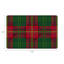 Tartan Vegan Leather Rectangle Pebble Placemat-351960968