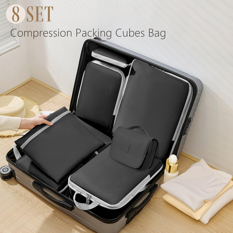 Rebrilliant Fabric Storage Bag, Black