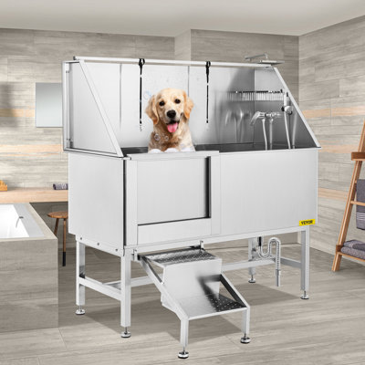 Stainless Steel Dog Grooming Tub