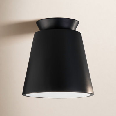 Logan Ceramic Outdoor Flush Mount