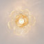 Plafonnier semi-encastré 1 lumière