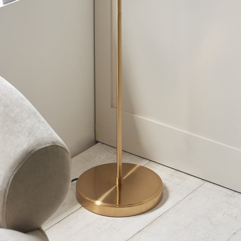 152cm Brushed Arched Floor Lamp
