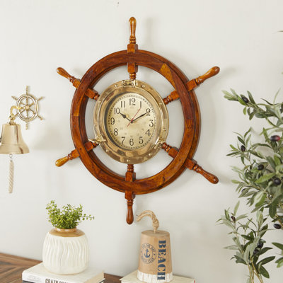 Bourbana Wood Wall Clock