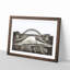 Tyne Bridge Linking Newcastle - Picture Frame Painting Print-56733668-56733669