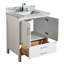 Ensemble de meuble-lavabo simple 30 po Kiara-335336647-388688202