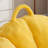 Modern Bean Bag Chairs,Upholstered Lazy Sofa Reading Chair With Ottoman-70936010