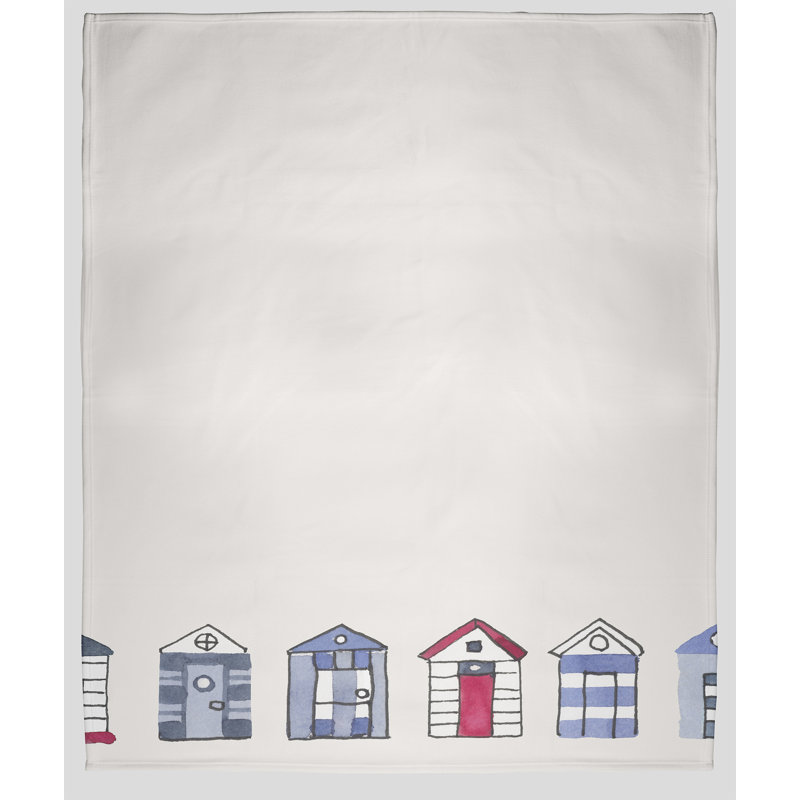 Nantucket Fleece Throw Blanket, 30" W x 40" L, 1.75, Ivory