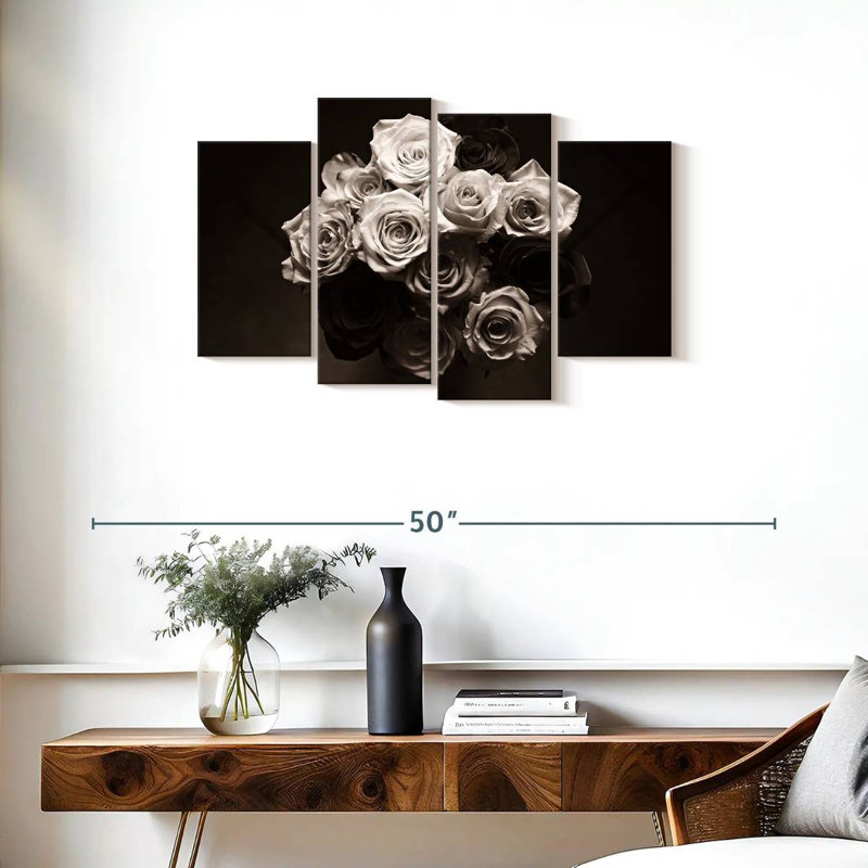 Bouquet de roses Harnek, H 22 po x l 36 po
