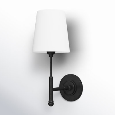 Single Light Steel Dimmable Wallchiere