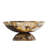 Lee Matte Tortoise Resin Footed Bowl