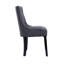 Chaise rembourrée capitonnée de 21 po de hauteur (ensemble de 2)-1199490530