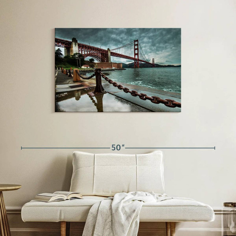 Pont Lynache Golden Gate, H 26 po x l 39 po