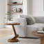 Table de bout moderne ronde P 16 po x H 18 po