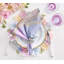 Flutter Napkin Ring in Lilac/Periwinkle in a Gift Box