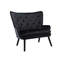 Fauteuil capitonné de 40,16 po de largeur et demi-1959019458