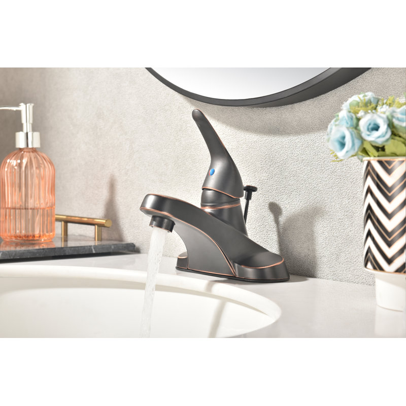 Kree Classic Collection Centerset Faucet Bathroom Faucet with Drain Assembly - Oil Rubbed Bronze