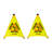 Cone Triangular Shaped Caution Wet Floor Sign