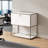 Modular Metal Office Storage Cabinet With Adjustable Shelves-436172564