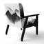Fauteuil d'appoint Abstract Landscape-1297179070
