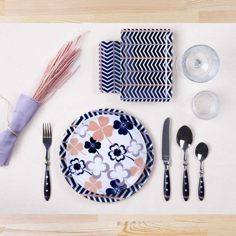 Ensemble de petit déjeuner (18 pièces)