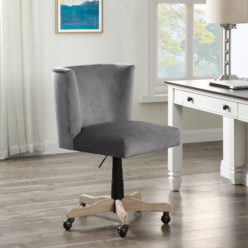 Chaise de bureau pivotante à roulettes