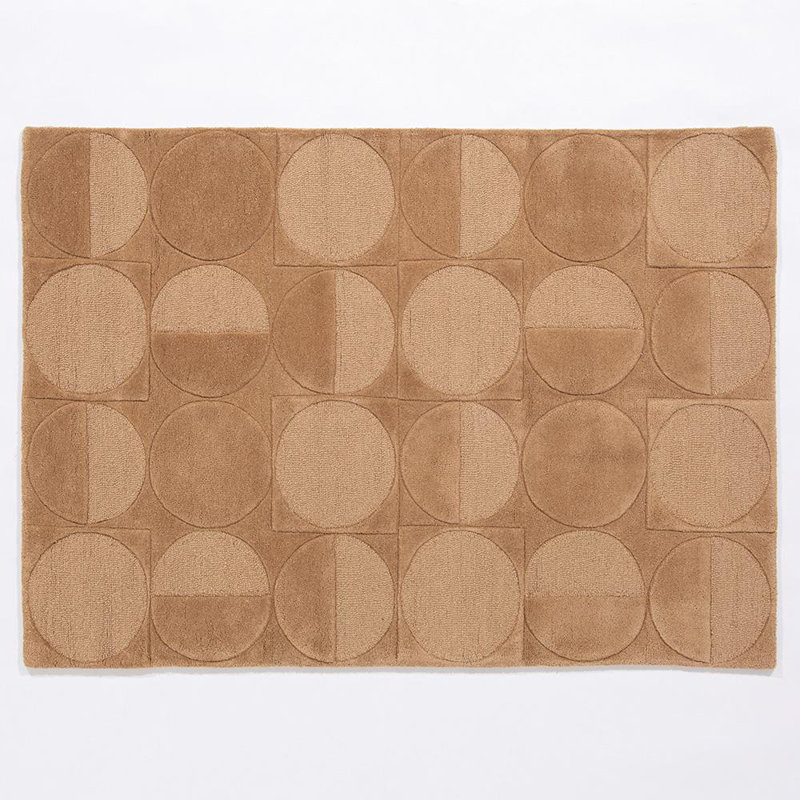Cadagan Geometric Hand Woven Area Rug, Rectangle 160 x 230cm 