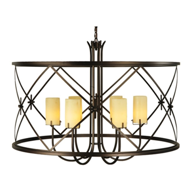 Lustre cage 6 lumières Nashlly